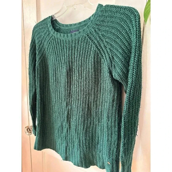 American Eagle Jegging Sweater Women’s size small Green top - Picture 2 of 8